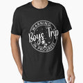 Warning Boys Trip In Progress Boys Trip Gift by OX-tright