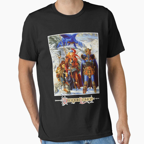 Advanced Dungeons and Dragons, Dragons of WInter Night DragonLance Classic T-Shirt by Summexon