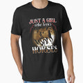 Just a girl who loves horses - horse lover by Captain Mood