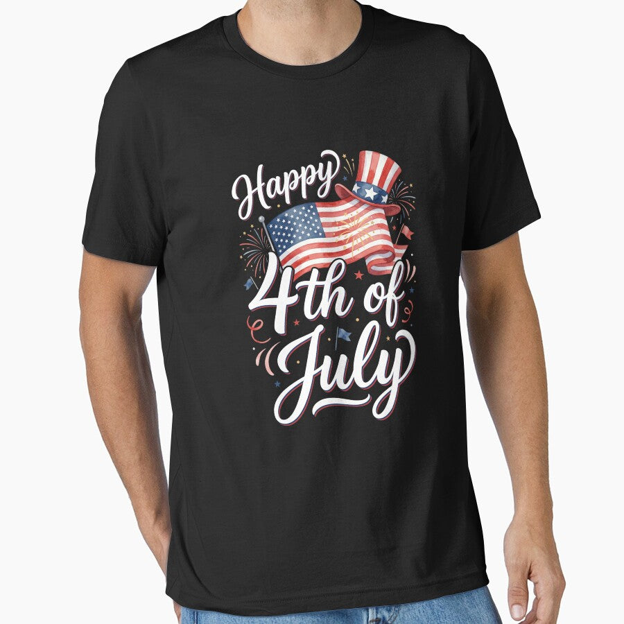 Happy 4th Of July American Patriot Independence Day Holiday by SofenArt