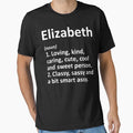Elizabeth Definition Personalized Funny Idea by GaryArtStudio