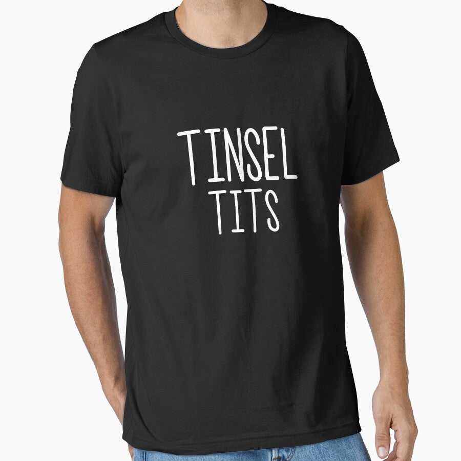 Tinsel Tits Funny Christmas Party Women's Tinsel Tits Gear by DynamicDesign