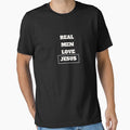 Real men love jesus, motivational christian quote for men by DareDreams