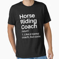 Horse Riding Coach Funny Definition: Horse Riding Coach Gift - Horse Rider by Adexyl