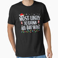 Most Likely To Drink All The Wine Family MATCHING Christmas by shopactive