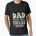 Dad of A Threenager 3rd Birthday Matching Family Boho by CriseldaBruning