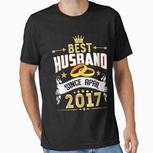 5th Wedding Anniversary Best Husband Since 2017 by wagesuqb