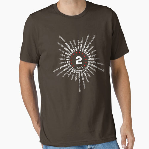 2nd Wedding Anniversary Gifts, Tee Shirts, Phone Cases And Other Collections by MemWear