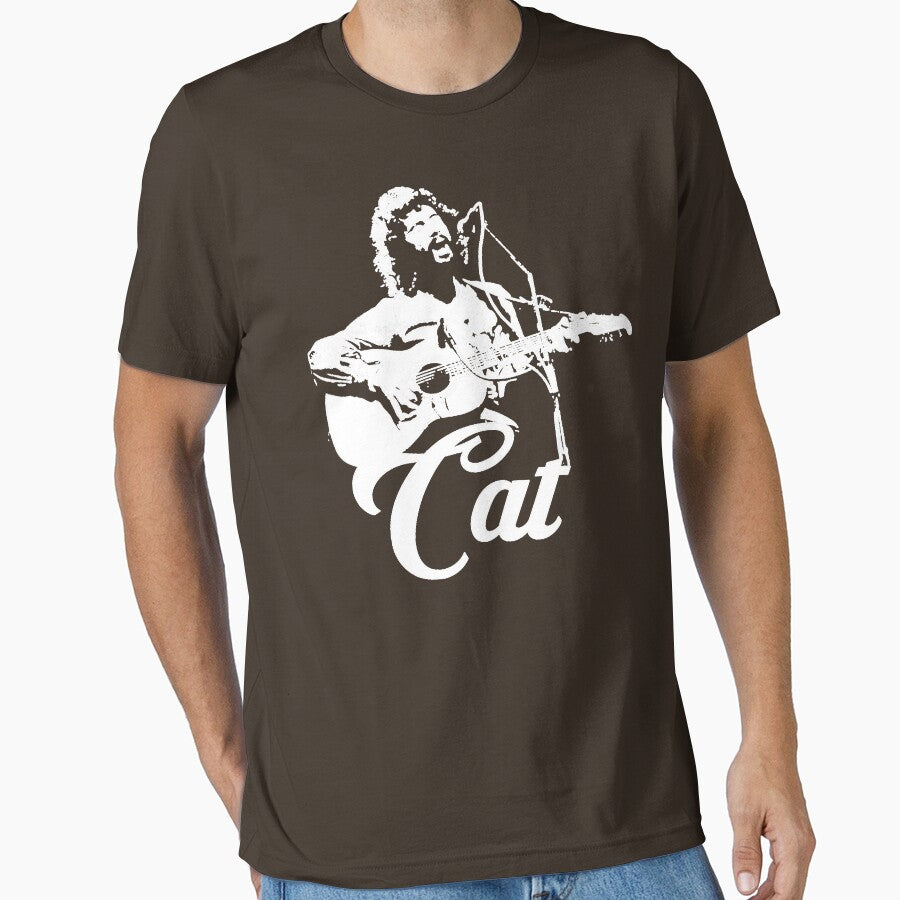 Cat Stevens White Stencil Essential by DawsonKrauss3