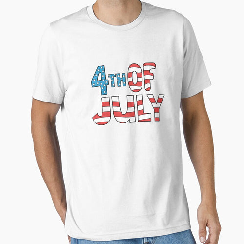 4th of July Patriotic T-Shirt by Pliskin-Design