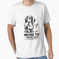 Dachshund Weenie Tini Social Club Lover Weiner Dog by ControlCenter