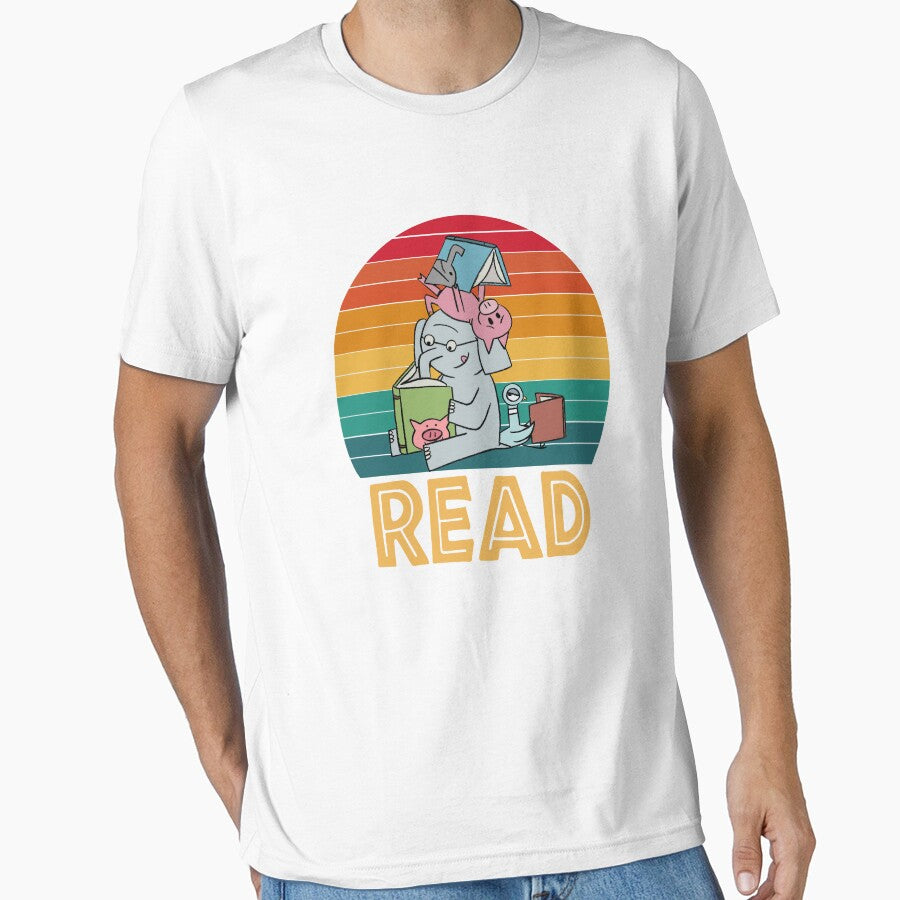 Funny Teacher Library Read Book Club Piggie Elephant Pigeons by DemminLiesel