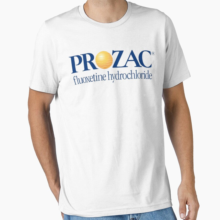 Prozac logo Graphic Vintage Men by MarcelColl