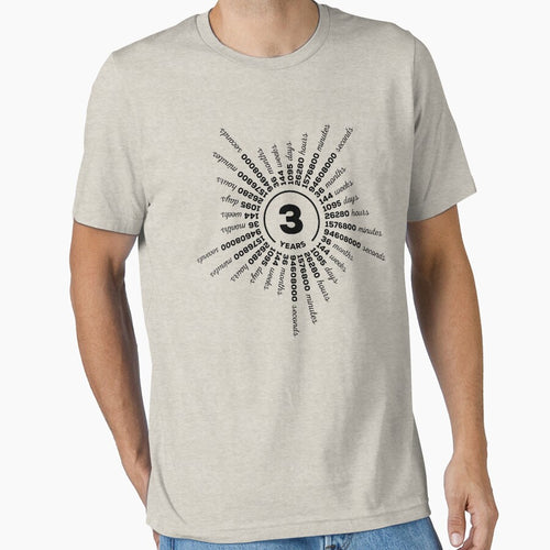 3 Years Anniversary Clothing, Phone Cases And Other Gifts by MemWear