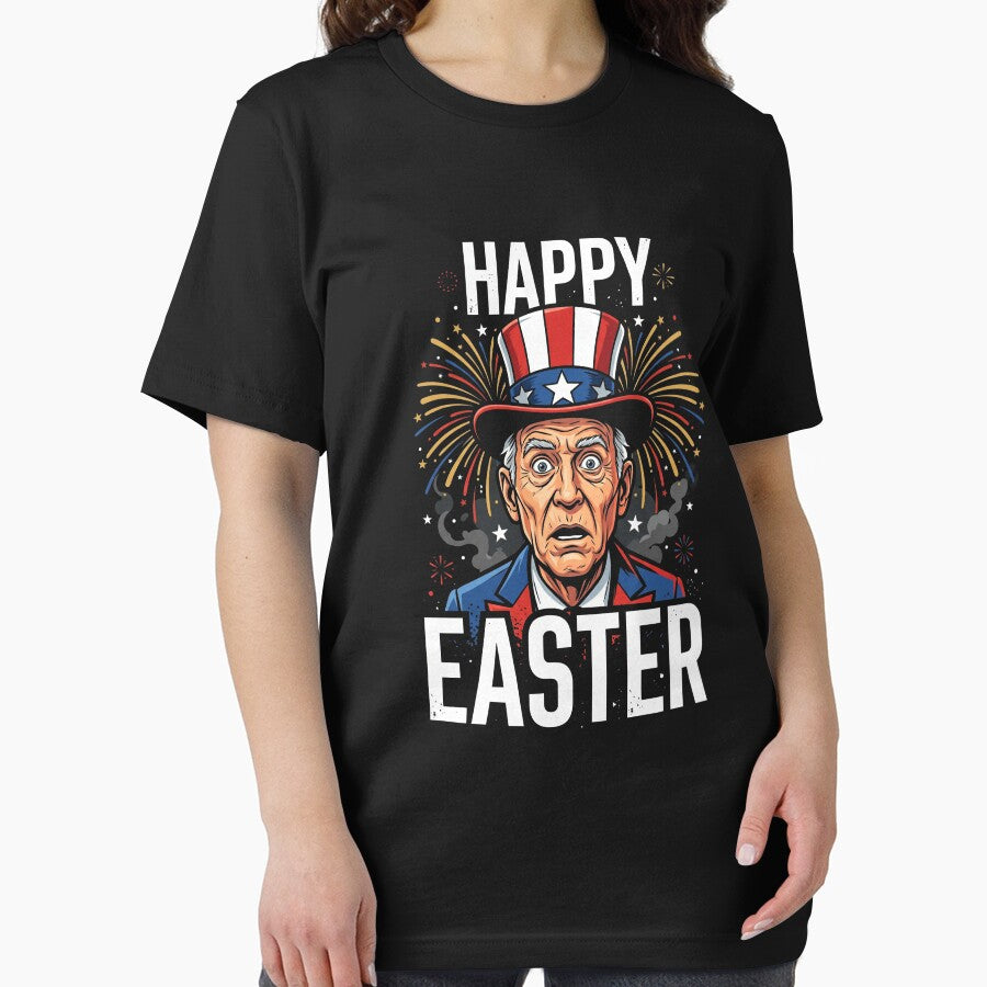 Happy Easter Shocked Uncle Sam Funny American Holiday Humor by SofenArt