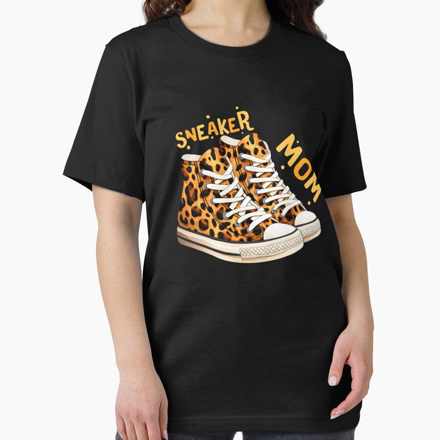 Sneaker MOM - leopard Cheetah patterned sneaker by EmeraldeaArt