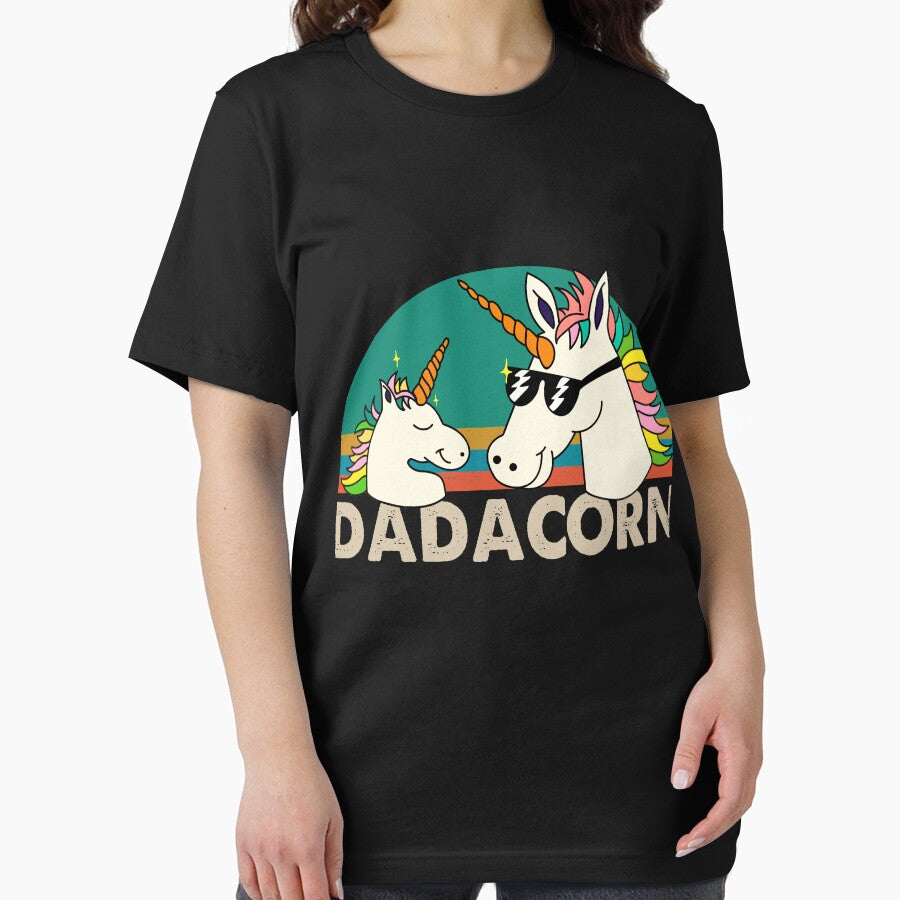 Dadacorn Dad Unicorn Vintage by LuluWayne