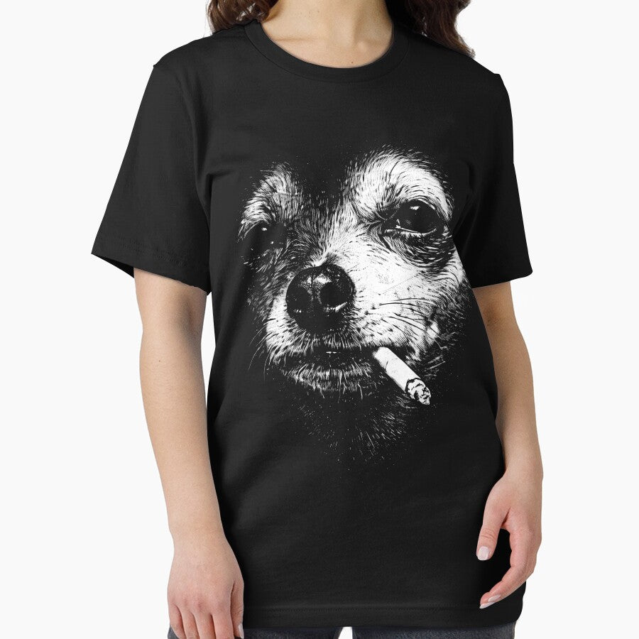 Dog Smoking Cigarette Funny Chihuahua Meme by Kladhadredo