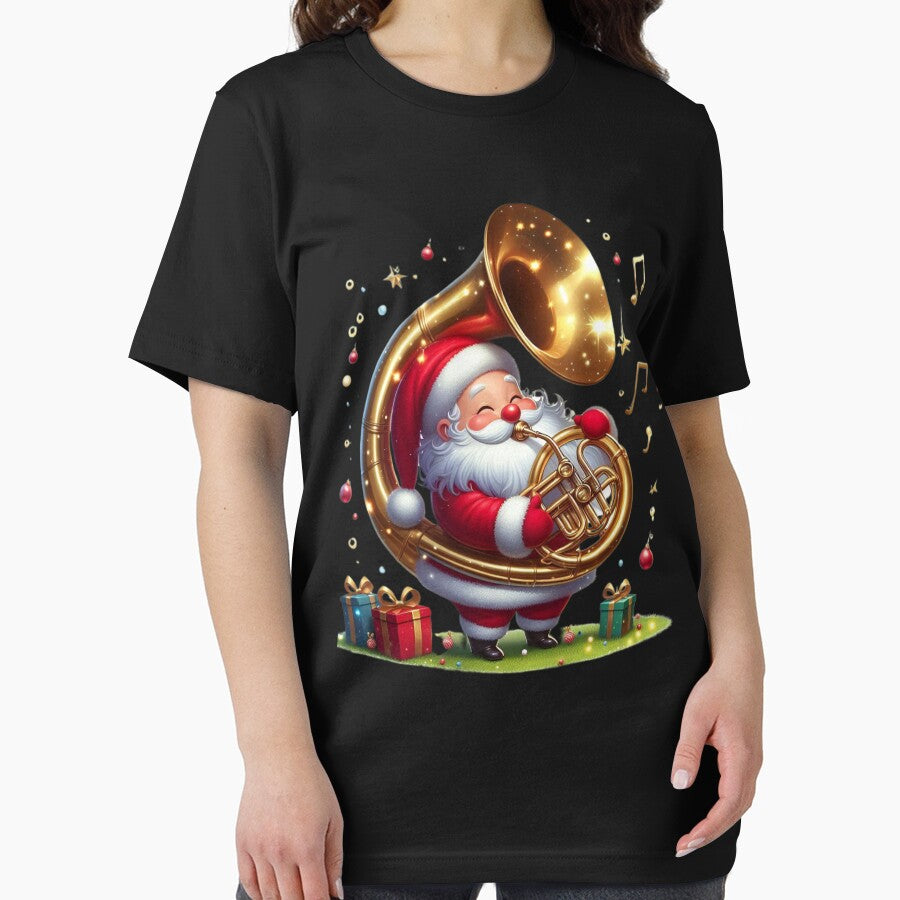 Tuba Christmas:tuba player by swiftbinaries