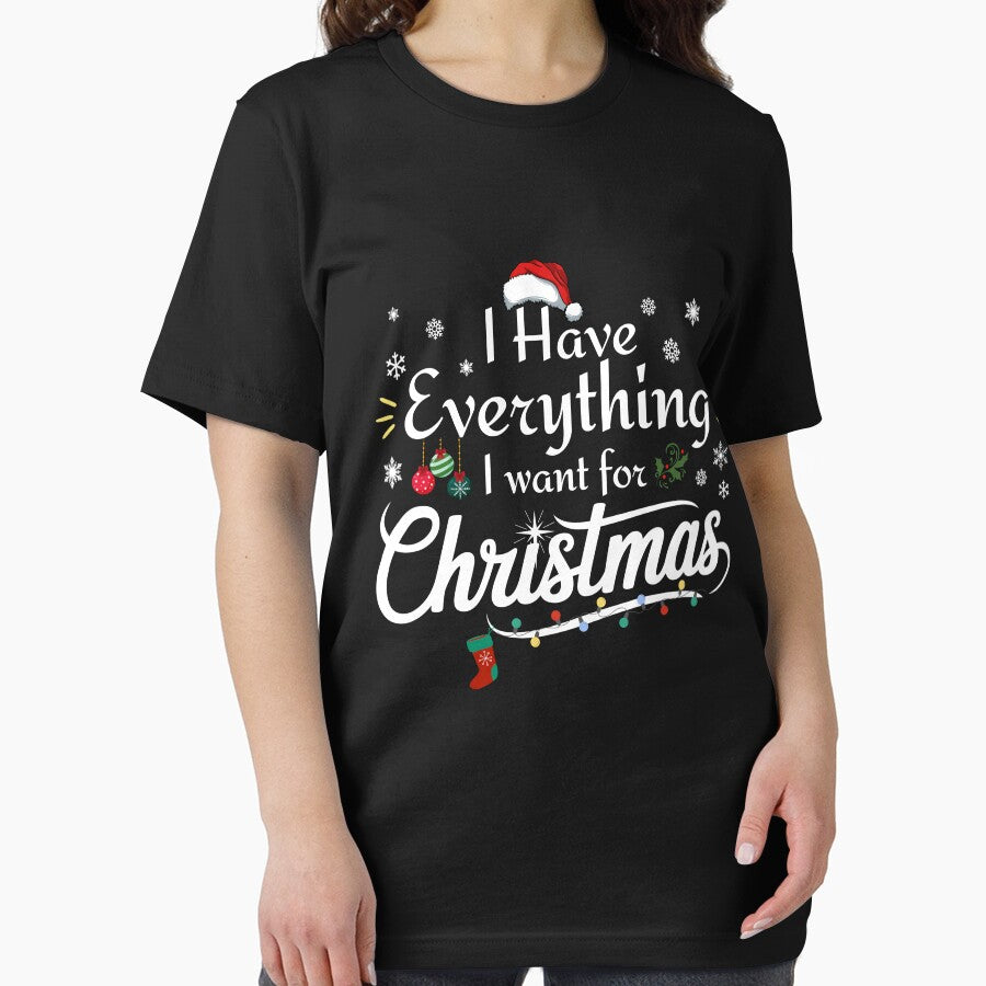 I Have Everything I Want For Christmas Matching Couple Pajamas by masterdeer
