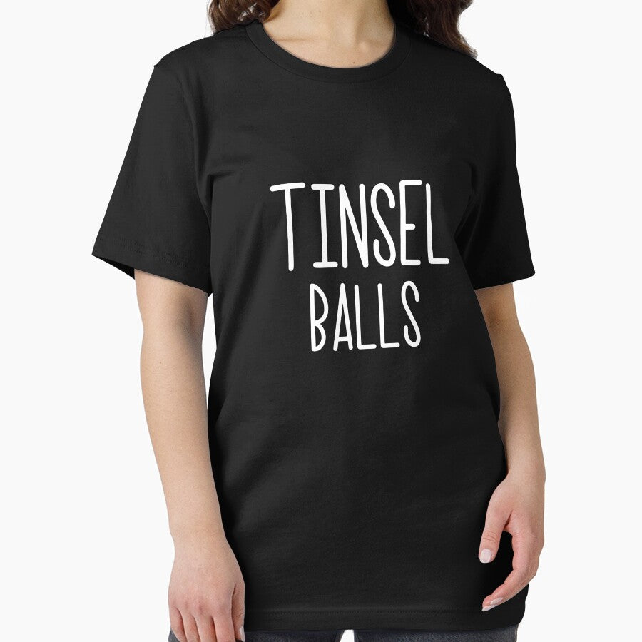 Tinsel Balls Funny Christmas Party Men's Tinsel Balls Gear by DynamicDesign