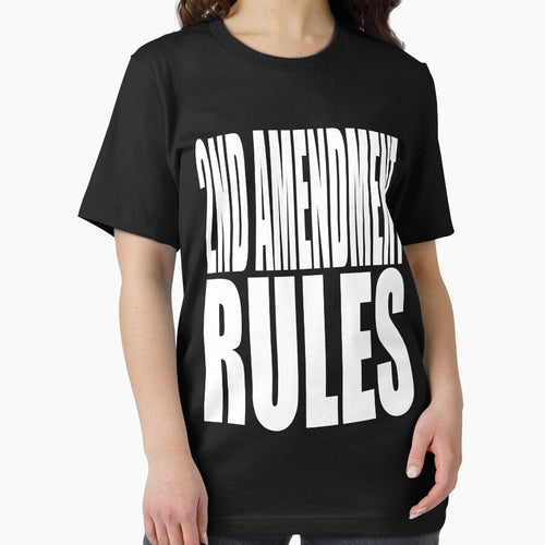2nd Amendment Rule Gender Reveal Baby Shower Cute Gift T Shirt White by arcadetoystore