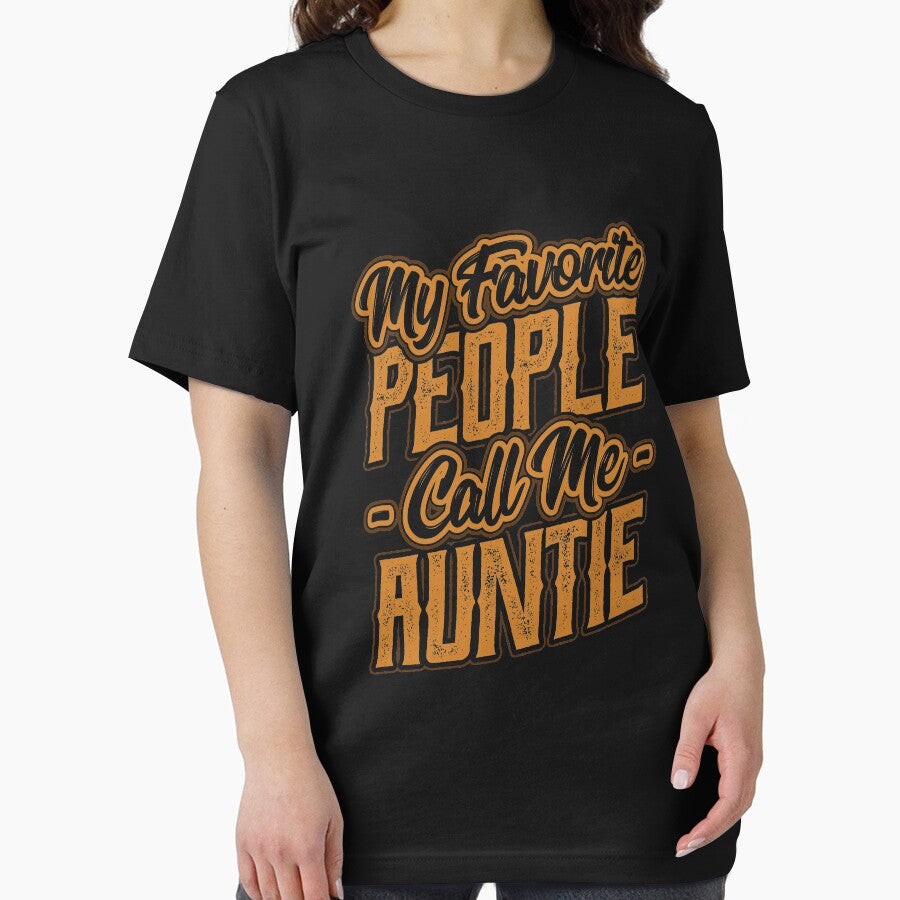 My Favorite People Call Me Auntie Gift by Hananiah Merch