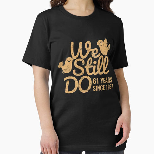 61st Wedding Anniversary Tee Sixty-One Years of Marriage Couple T-shirts, Phone Cases And Other Gifts by MemWear