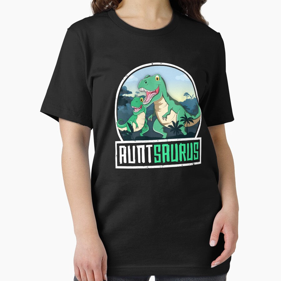 Auntsaurus T-Rex Aunt Dinosaur Saurus Women Matching Family by 14thFloor