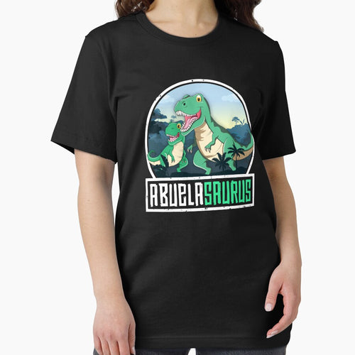 Abuelasaurus T-Rex Dinosaur Saurus Latina Grandma Matching by 14thFloor