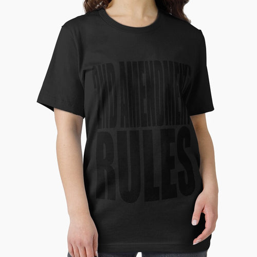 2nd Amendment Rule Gender Reveal Baby Shower Cute Gift T Shirt Black by arcadetoystore
