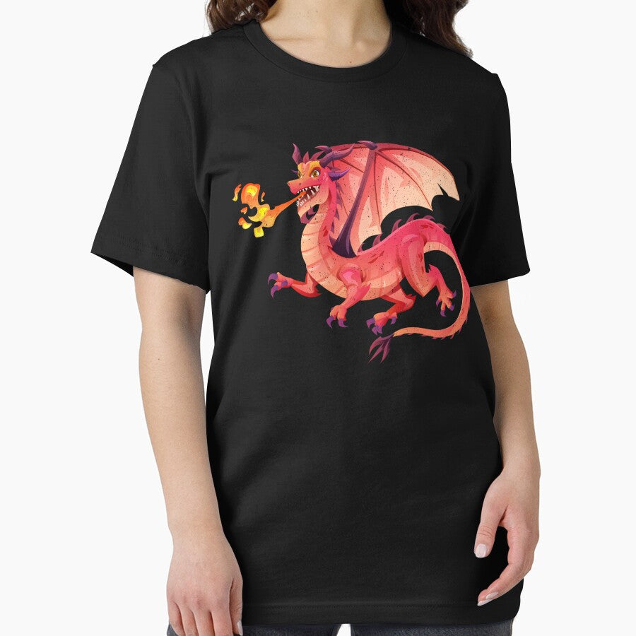 Fire Breathing Red Dragon by RoleplayRealm