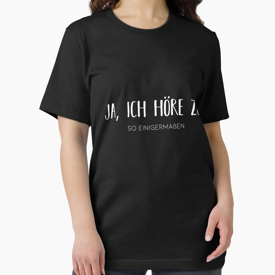 Funny saying Listening by Victorias-Art