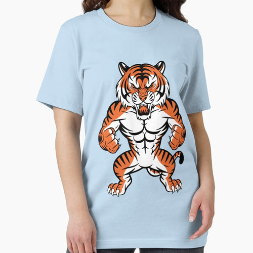 Aggressive Tiger Cartoon by Rell1970