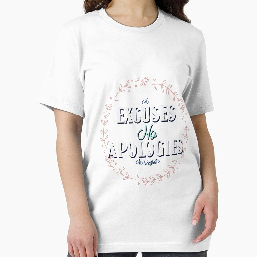 No Excuses No Apologies No Regrets | Beautiful Flowers by Orlandloo