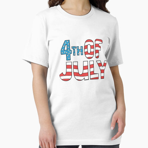 4th of July Patriotic T-Shirt by Pliskin-Design