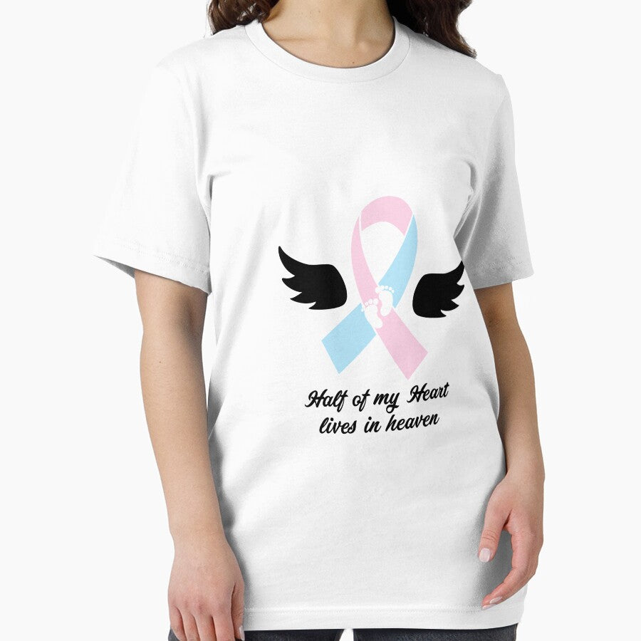 My Heart Lives In Heaven Loss Awareness by miracletee