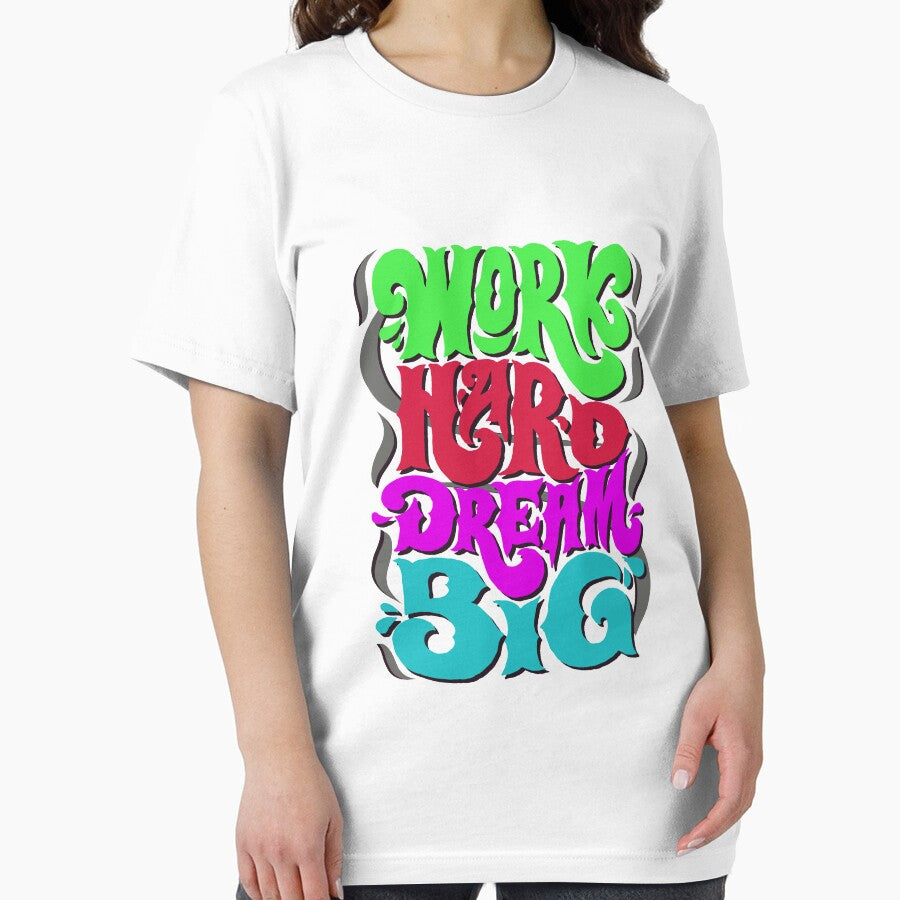 WORKS HARD DREAM BIG by meri88design