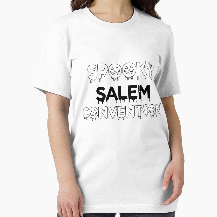 Spooky Vibes Salem Convention Pumpkin Halloween Letters by catchyology