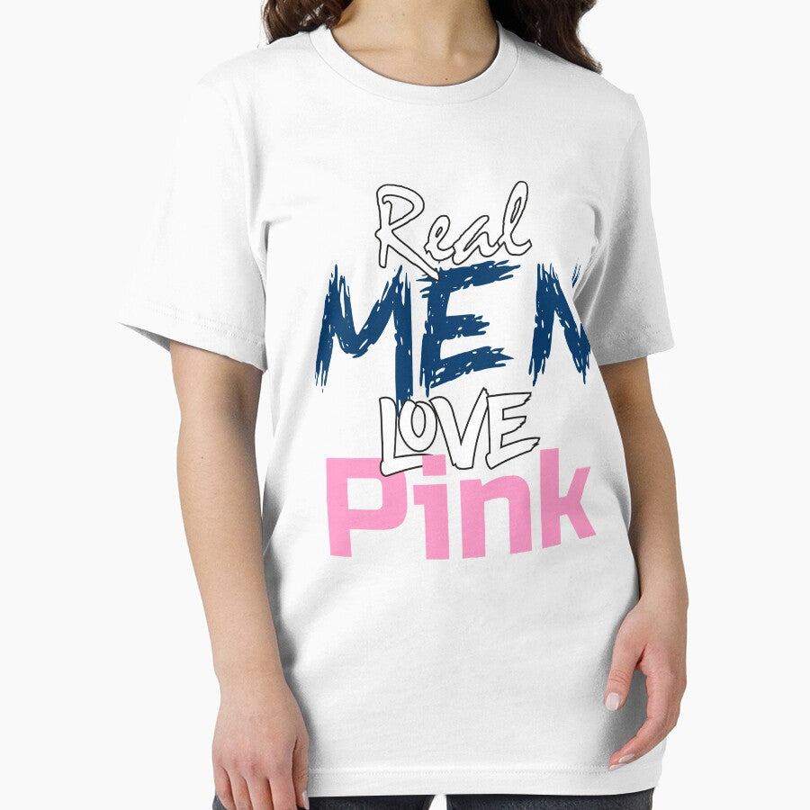 funny sayings Real Men Love Pink, pink lover by boujidi