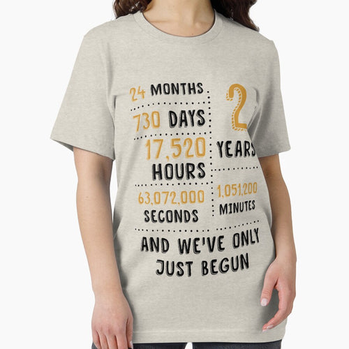 2nd Wedding Anniversary Gift Collection, Tees And Gadget Cases by MemWear