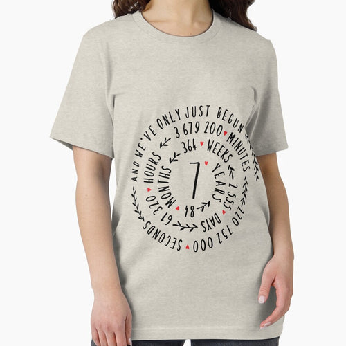 7th Wedding Anniversary Couple T-shirts, Phone Cases And Other Gifts by MemWear