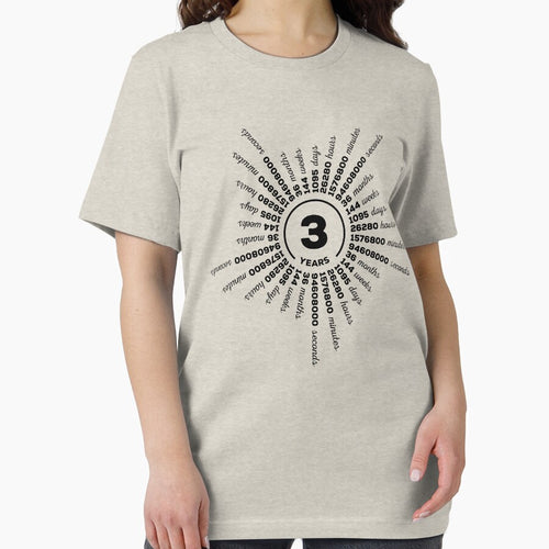 3 Years Anniversary Clothing, Phone Cases And Other Gifts by MemWear