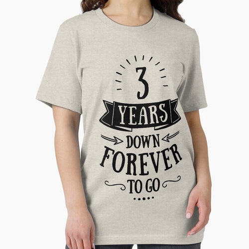 3 Years Down Forever To Go - 3rd Wedding Anniversary T-shirts, Phone Cases And Other Gift Collections by MemWear