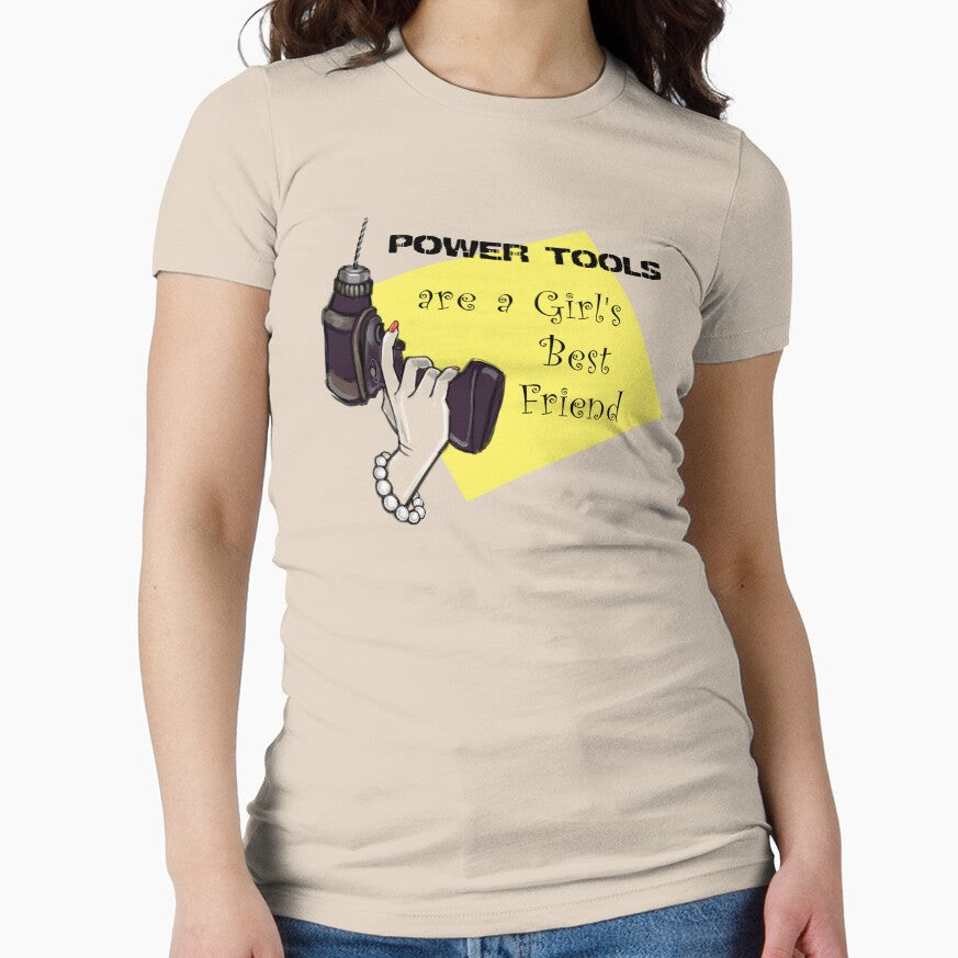 Power tools are a girl's best friend by Acts Of Paint
