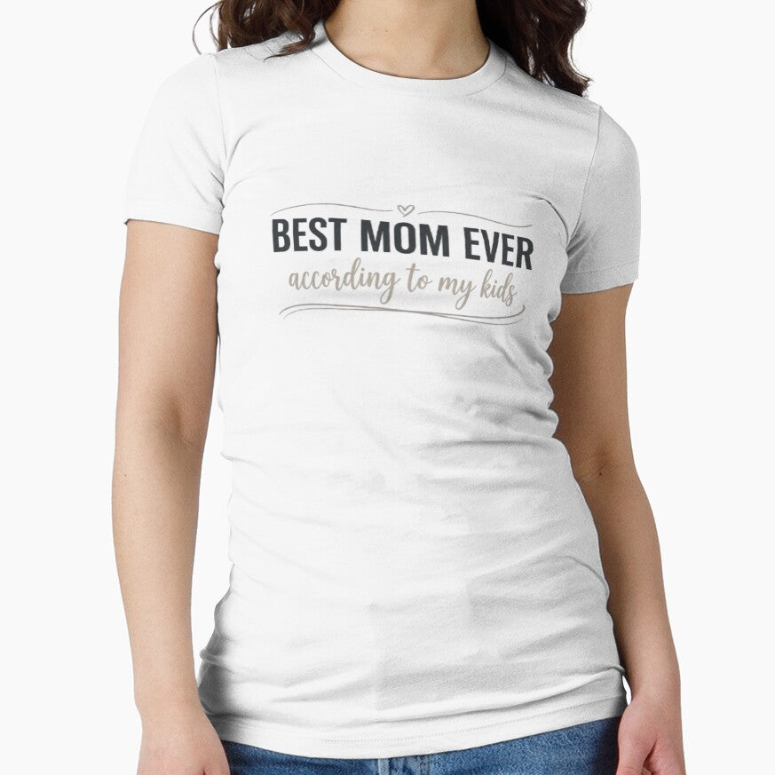Best Mom Ever According to My Kids Gifts by Roslet