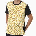 Peanuts  on yellow gingham by natalievmason