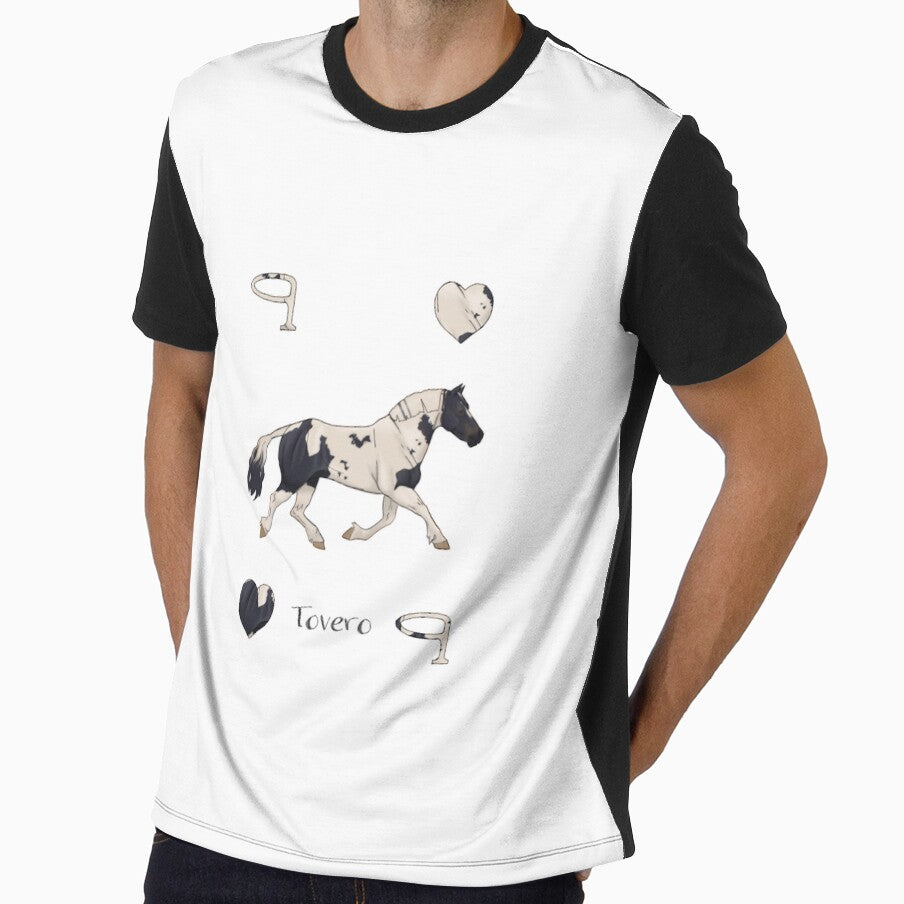Tovero horse playing card by HarpsZoology