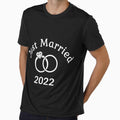 2022 Wedding Ring Matching Couple Just Married by joshlynefreefii