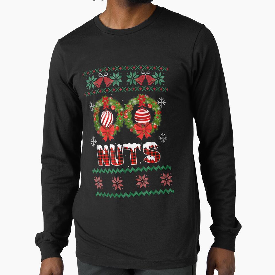 Chest Nuts Christmas Ugly Matching Couple Chestnuts by laurenm233